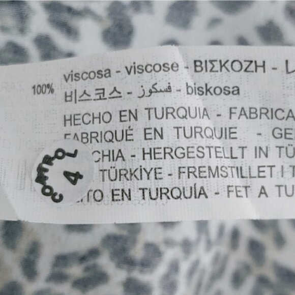 NWT ZARA Leopard print ruffles boho festival crop top - Picture 11 of 13